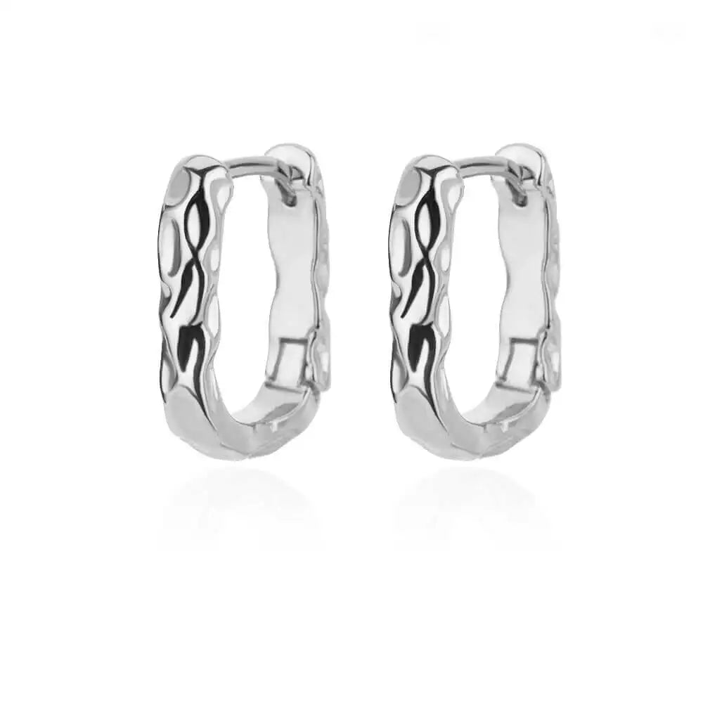 Fashion Rabbit Crystal Hoop Earrings For Women Zircon Leopard Head Owl Elephant Butterfly Earring Animal Jewelry Wedding Gift