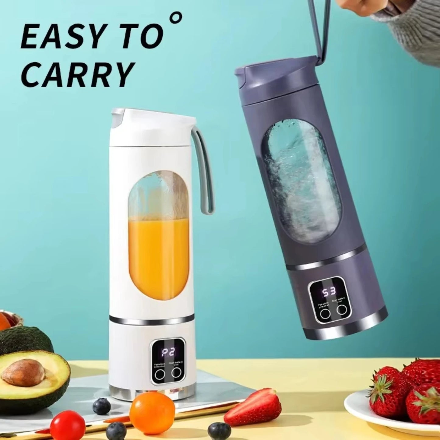 Mini Portable Juicer Blender Fruit Extractor Smoothie Maker Machine