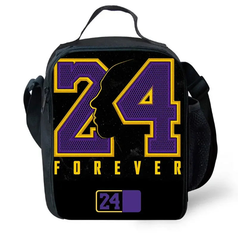 Cartoon C-CR7 Football-Stars Child School Backpack With Lunch Bags Pencil Bags School Bags for Boys Girls Best Gift
