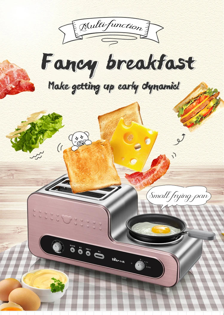 Bread Oven Hot Sales Electrical Appliances Breakfast Bread Multi-function Electric Toaster