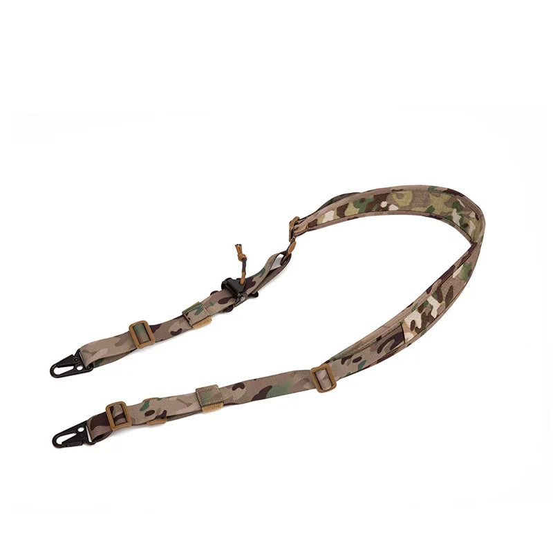 Hunting Rifle Tactical Sling Removable 2 Point Padded Combat Modular Shooting Equipment MC Strap Accessories