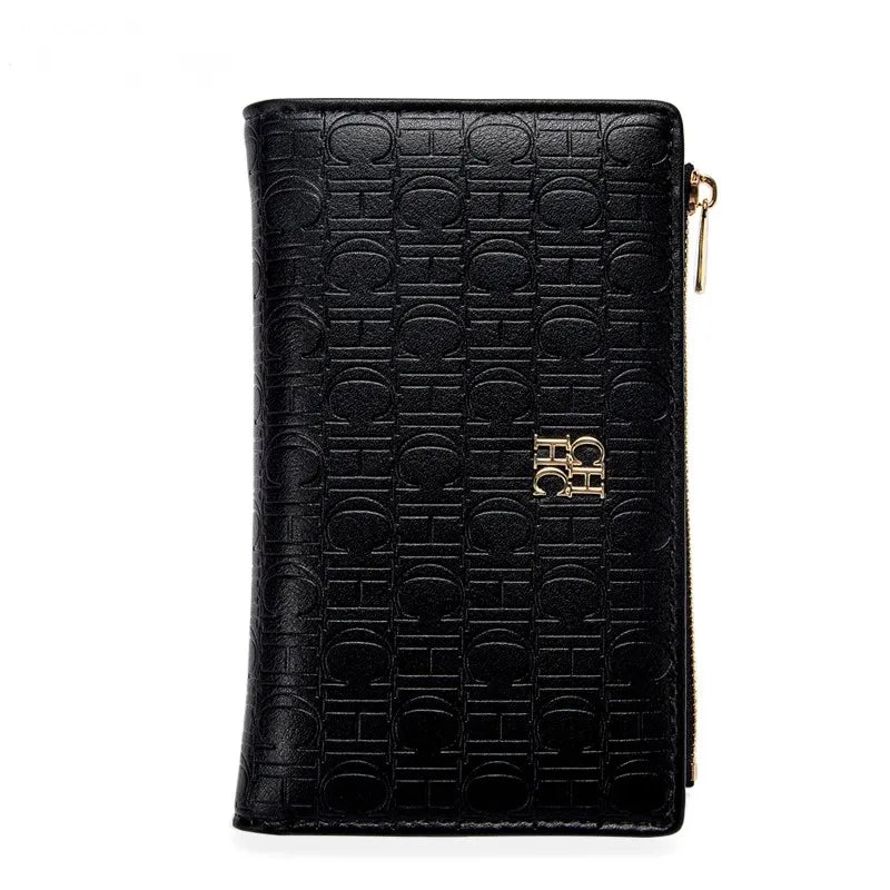 CHCH Simple Square Short Wallet for Women Small Wallet Women Luxury Purse Wallet with Card Clip Portable Bag