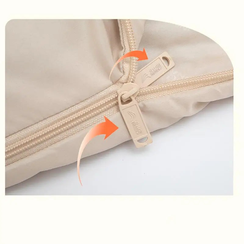 Comfortable Camping Sleeping Bag Envelope Type Backpacking Cotton Sleeping Bag Lightweight Nap Mat Keep Warm Sleeping Cover