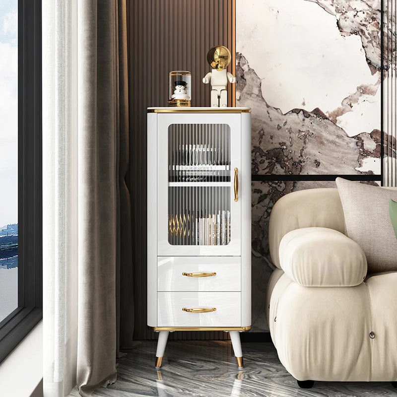Drawer Storage Living Room Cabinets Luxury Italian Glamour Display Cabinet Trendy Aesthetic Mueble Aparador Home Furniture