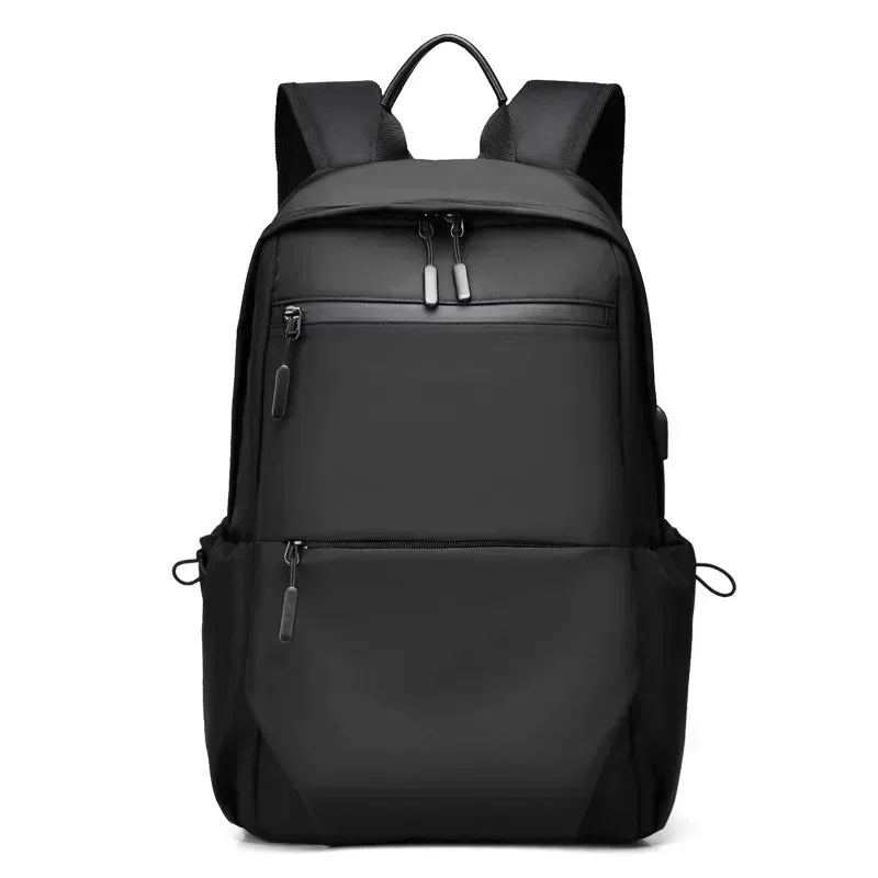 High Capacity Solid Zipper Waterproof Nylon Backpacks Business Computer Bag 2024 Hot Sale Man's Bag Paquete Masculino Mochila 가방