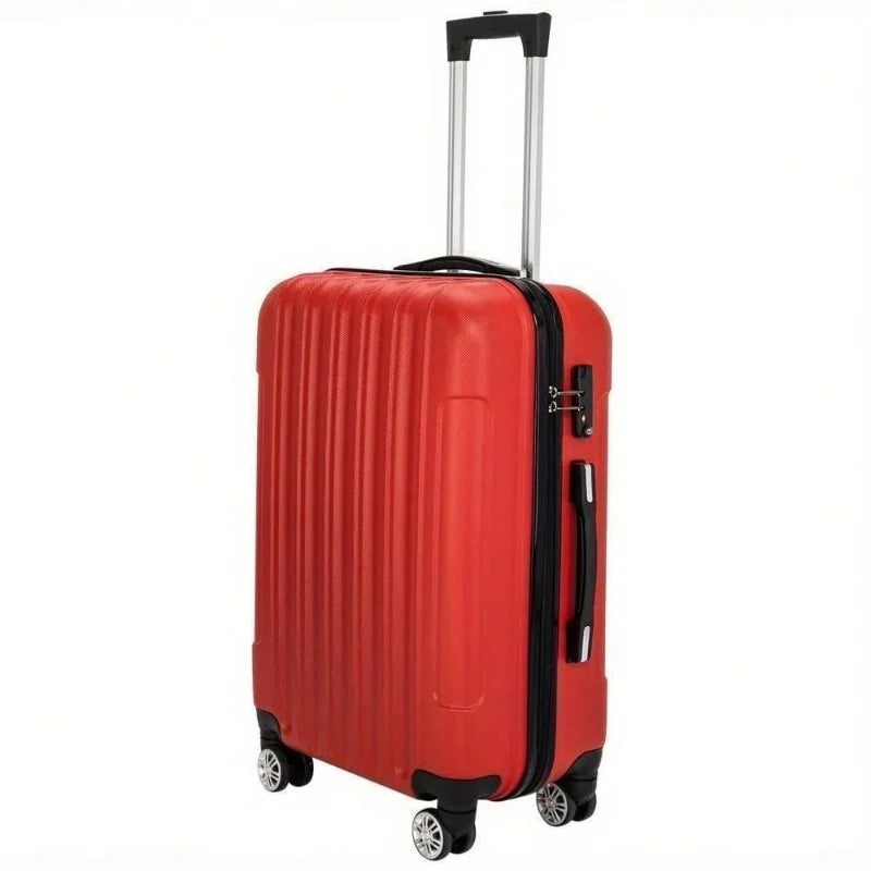 Travel Spinner Luggage Set ABS Trolley Carry On Suitcase TSA