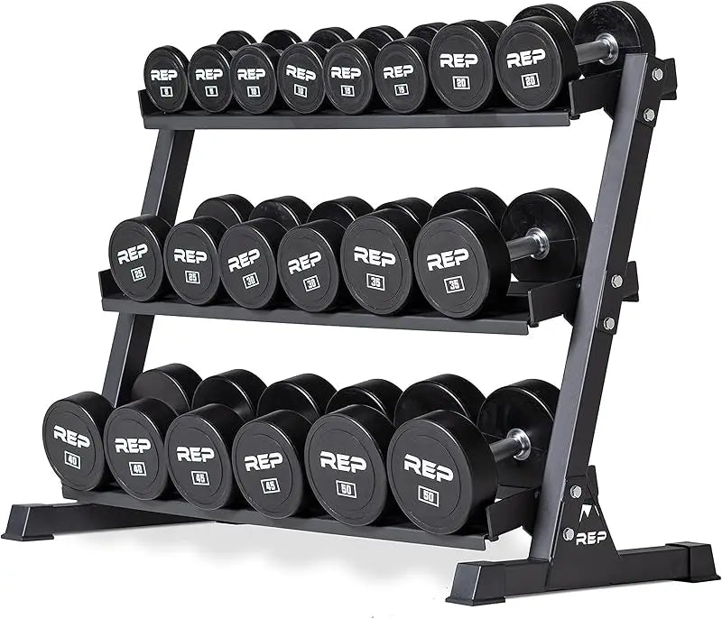 AQRep Fitness Urethane Coated Dumbbells- Idividual Pairs and Sets