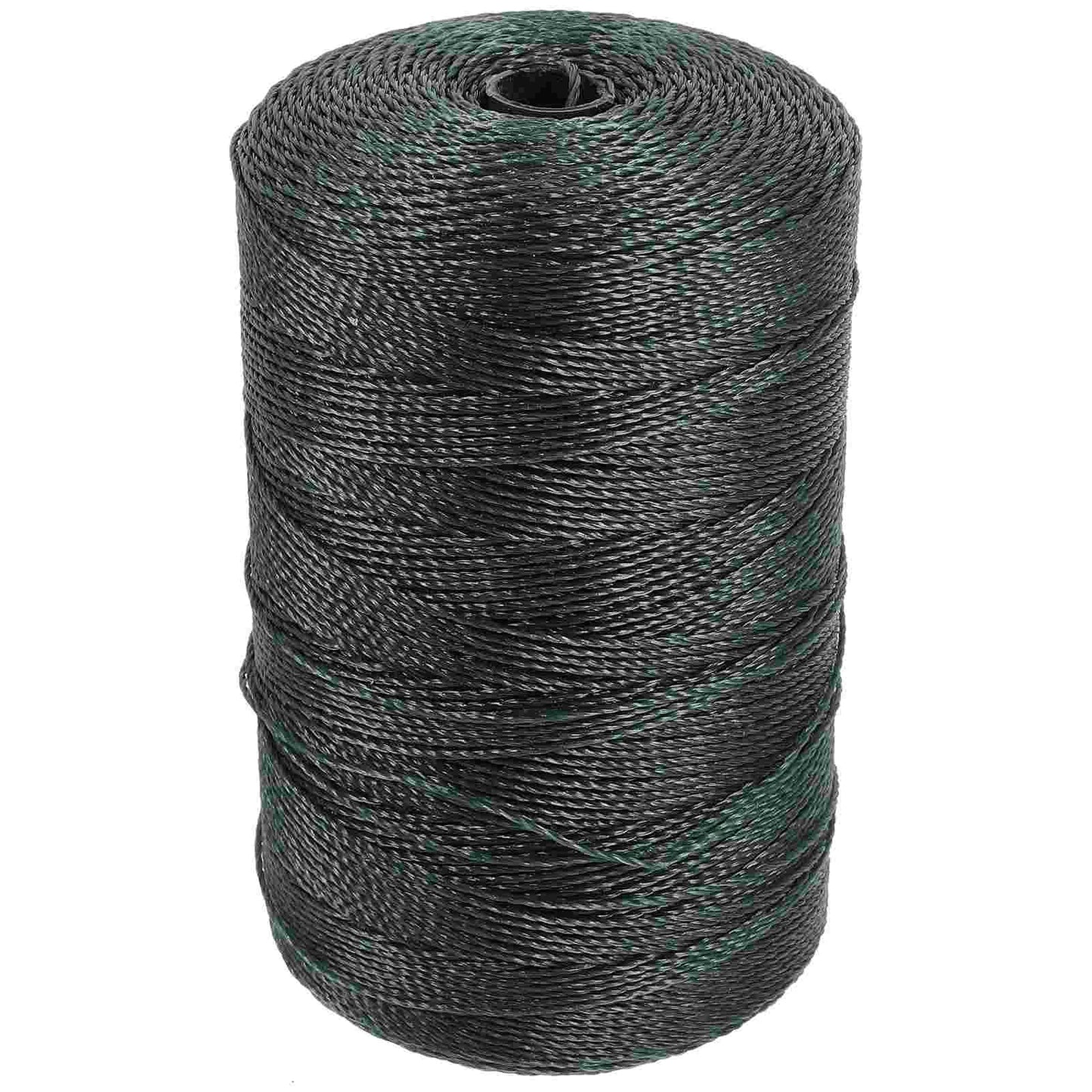 Bead Fishing Net Repair Line for Crafts Netting Rope Macrame Cord Dark Green Nylon Twine Jute