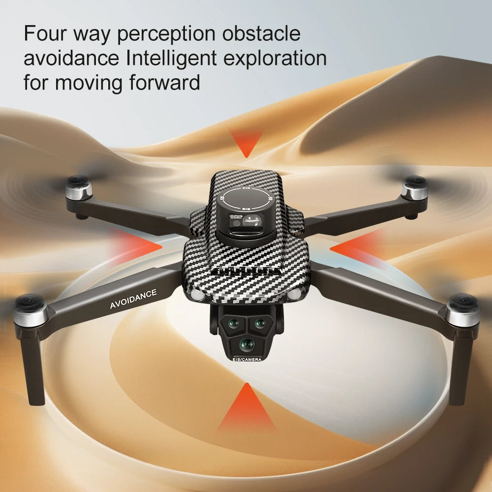 U198 Drone 8K Professional GPS HD Camera Drones 5G WIFI FPV Video 4k UAV 5.9 inch large screen remote control RC Dron  PRO MAX