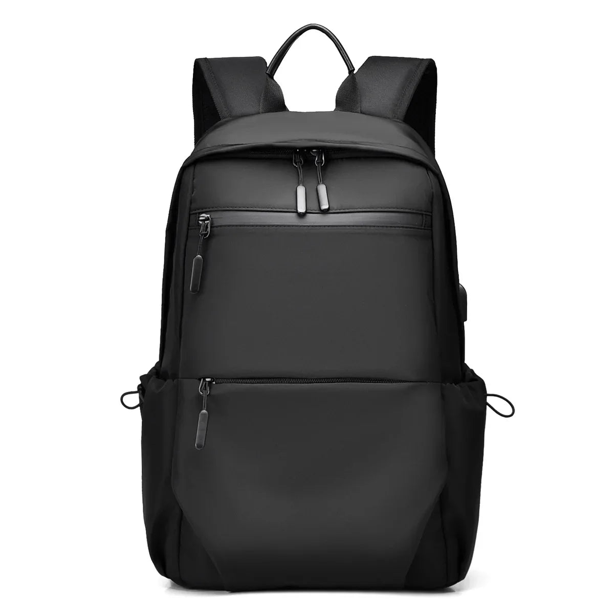 High Capacity Solid Zipper Waterproof Nylon Backpacks Business Computer Bag 2024 Hot Sale Man's Bag Paquete Masculino Mochila 가방