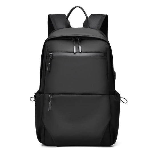 High Capacity Solid Zipper Waterproof Nylon Backpacks Business Computer Bag 2024 Hot Sale Man's Bag Paquete Masculino Mochila 가방