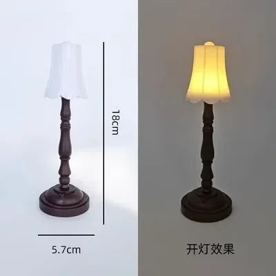Dollhouse Miniature Furniture Decoration Item Fashion Simulation Can Be Bright Chandelier/floor Lamp Decor Accessories Toys