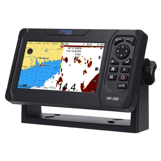 KP-25F 5-inch GPS Chart Plotter With Built-in Fish Finder Sounder
