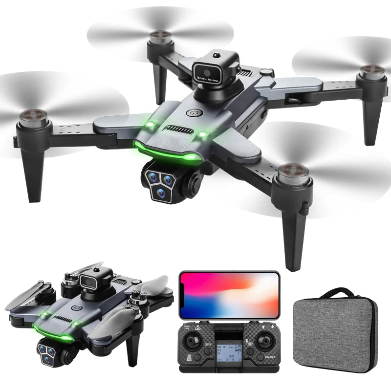 S166PRO/S166GPS Drone Professionnel 8K HD Dual Camera Aerial Photography Automatic GPS Obstacle Avoidance Quadcopter Dron Toy