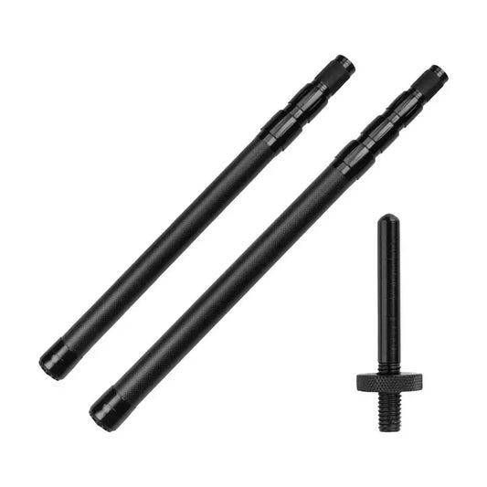 Telescoping Tarp Poles High Hardness Camping Tent Tarps Light Weight Portable Carbon Fiber Rods For Fishing Awning Outdoor