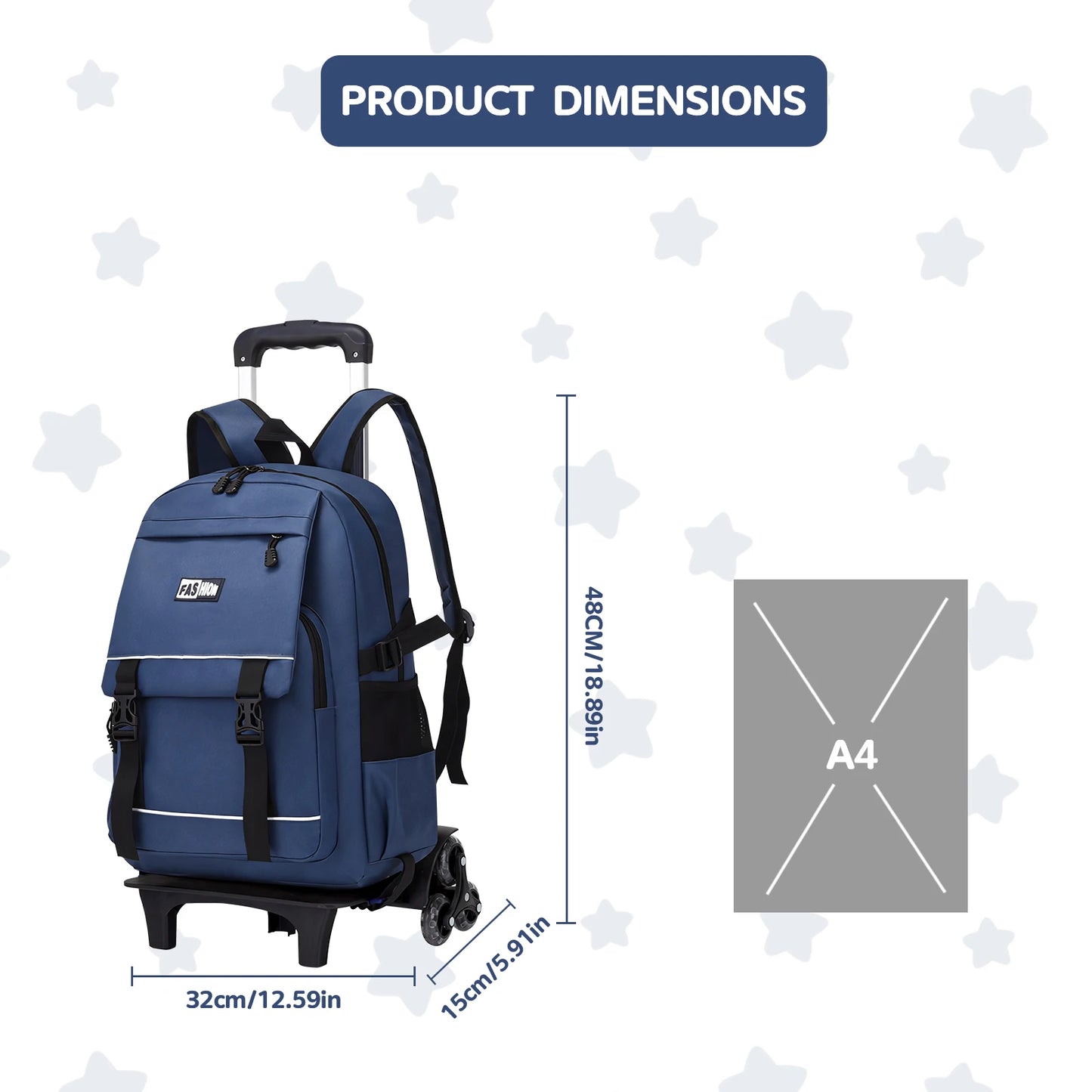 Trolley Children School Bags Mochilas Kids Backpacks With Wheel Trolley Luggage Girls princess backpack Backbag kids Schoolbag