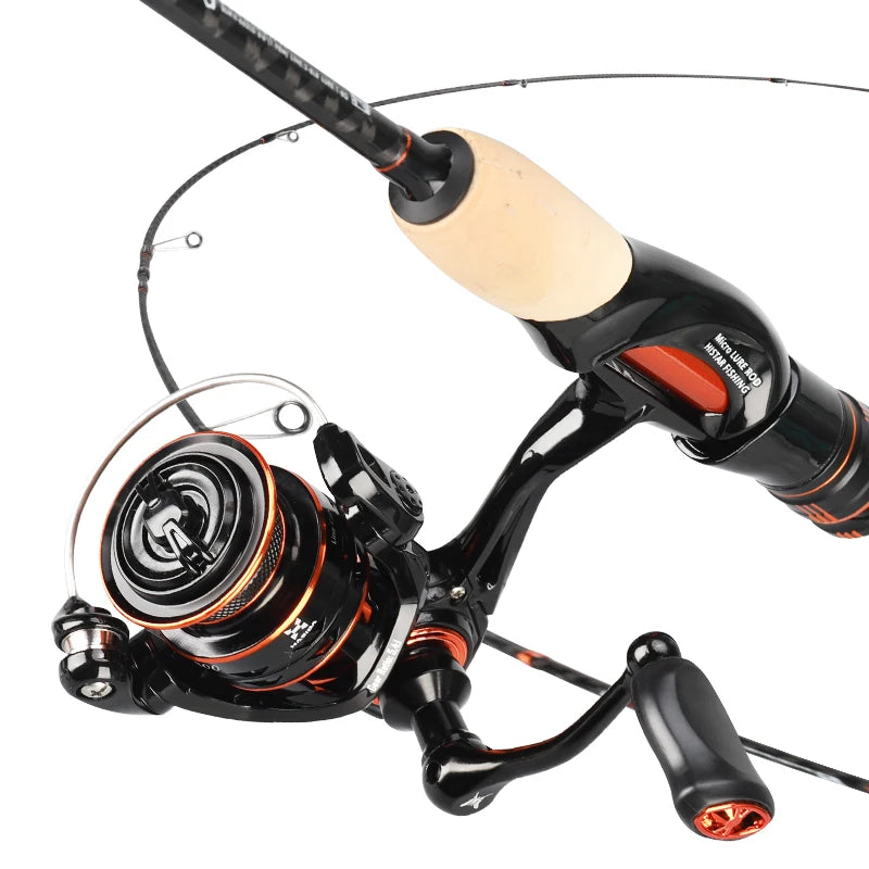 Histar S502UL C482UL C562UL Solomon II Fishing Combo Full Carbon Light Trout Rod With Metal Bait Casting Or Spinning Reel