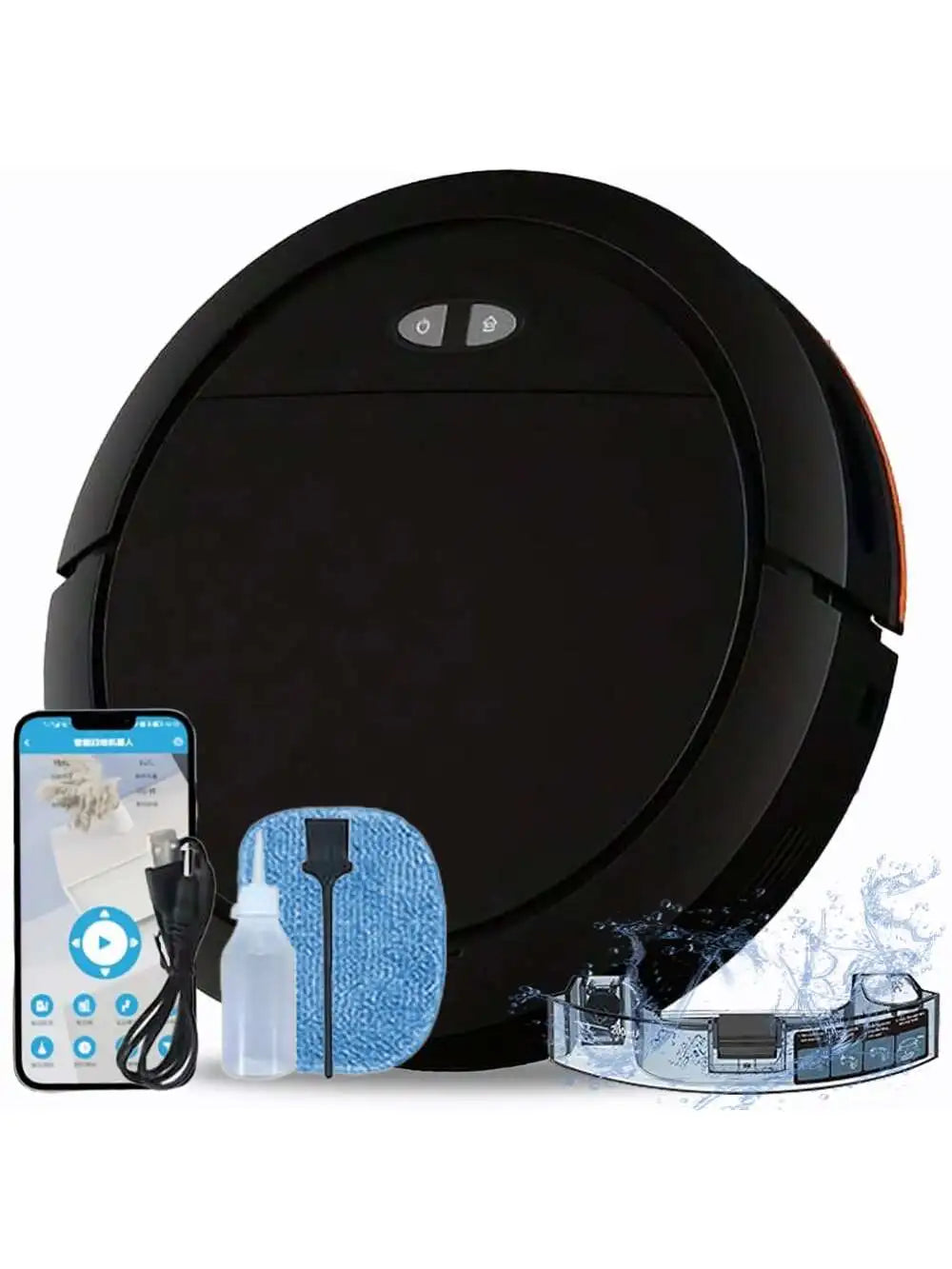 Smart, Wireless, And Efficient Multifunctional Vacuum Cleaner Robot With Powerful Cleaning Capabilities, Designed For Long-Lasti