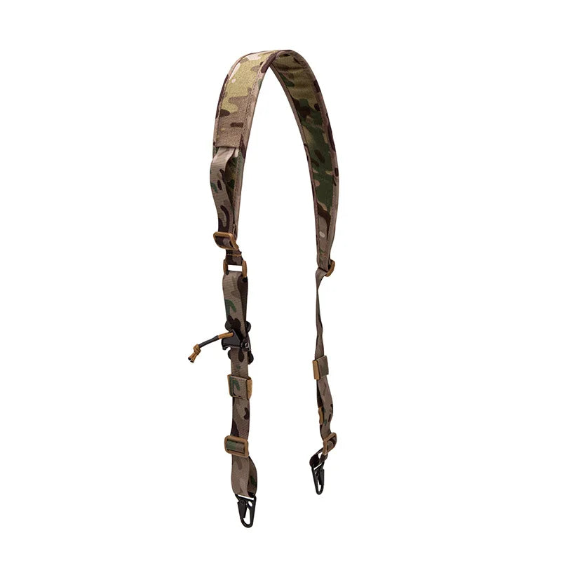 Hunting Rifle Tactical Sling Removable 2 Point Padded Combat Modular Shooting Equipment MC Strap Accessories