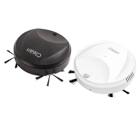 Robotic Vacuum Cleaner Smart Wireless Low Noise USB Charging Automatic Clean Robot for Sweeping and Mopping