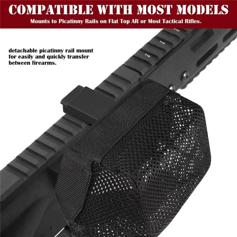 OPHIDIAN Hunting Bullet Shell Bag Equipment Ammunition Brass Shell Catcher Mesh Trap Nylon Mesh Bag Catch Black Collection Bag A