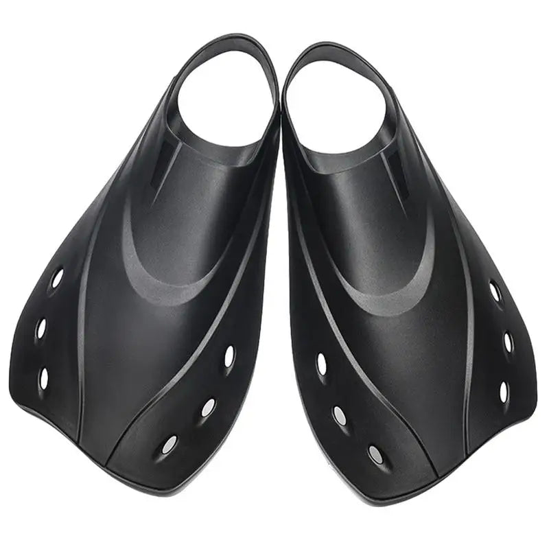 Portable Diving Fins Short Swimming Fins Flippers Snorkeling Fins Scuba Diving Flippers Swimming Training For Swimming equipment
