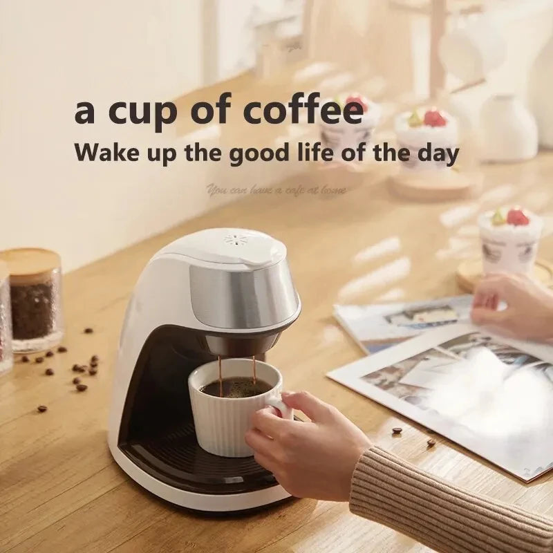 Machine 2 in 1Tea&Coffee Powder Multiple Drip Cafeteria Fast Heating Offie& 220v Easy Operation