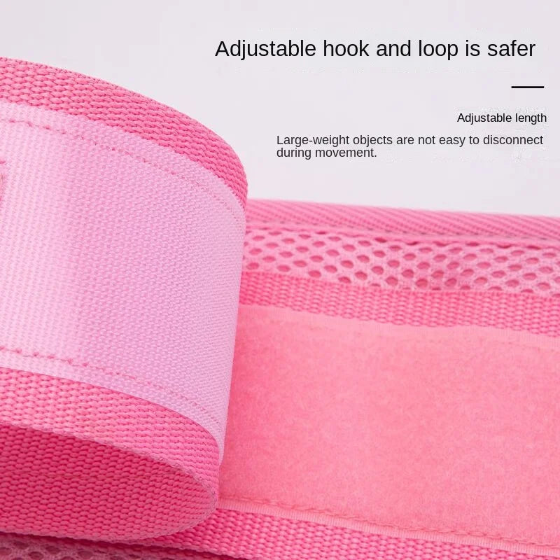 Adjustable Hip Thrust Belt Glute Bridge Pad Kettlebells Booty Belt Hip Thrust Pad for Squats Lunges Reverse Squat Bodybuilding