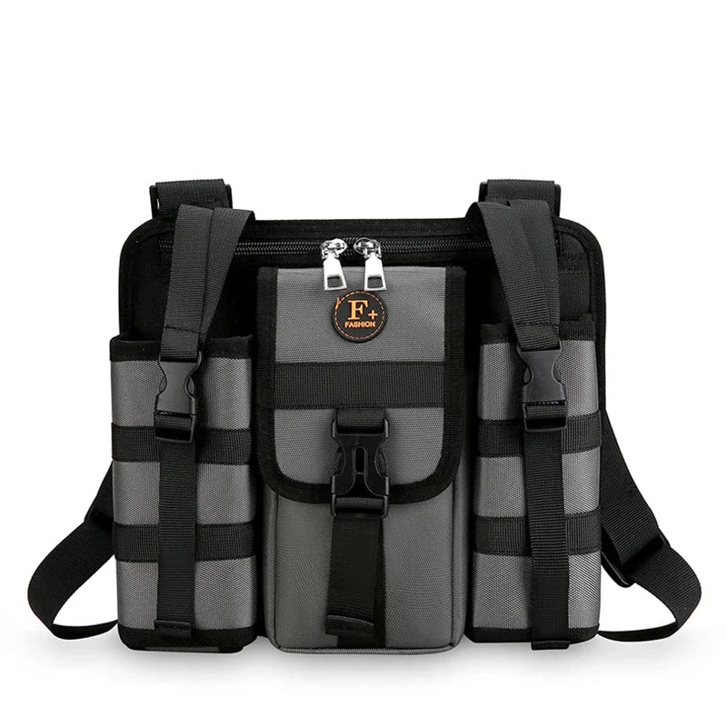 Functionality Tactical Chest Rig Bag Men Outdoors Movement Chest Bags Vest Hip-hop Shoulder Crossbody Bag Unisex New Waist pack