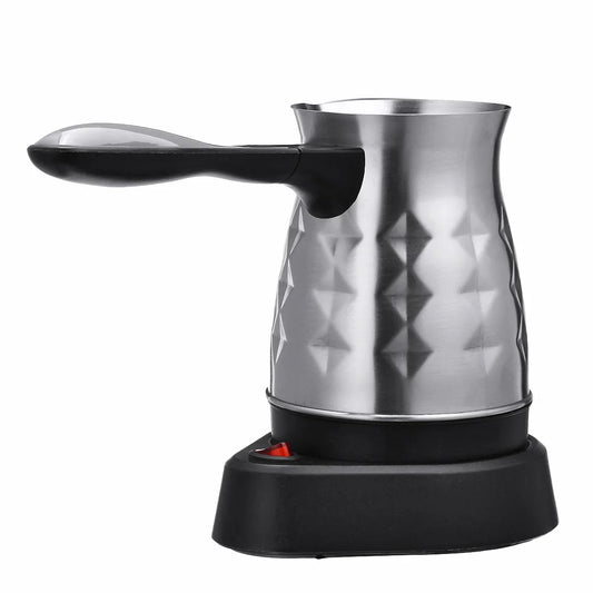 600W Turkish Coffee Pot Maker Quick Heat Tea/Milk Machine Household Office Plastic Italian Espresso Moka Pot