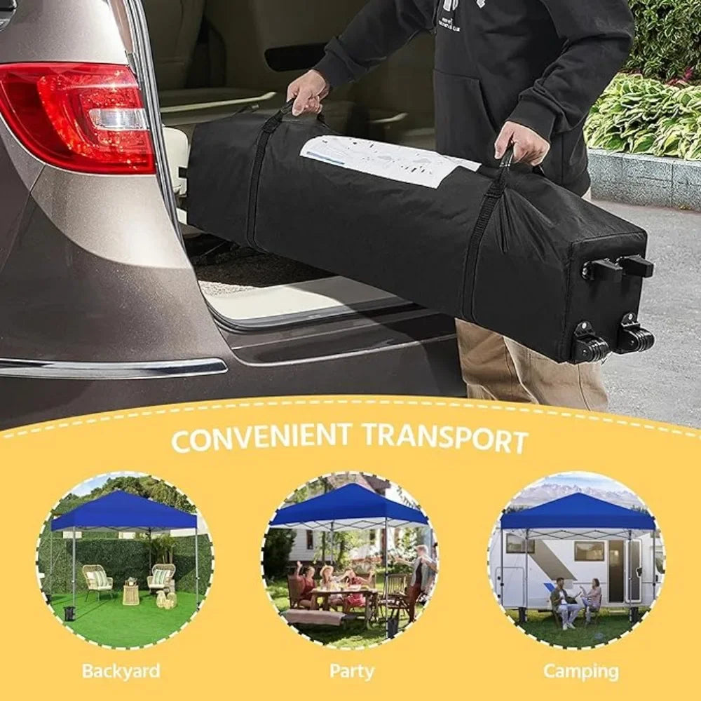 10x10 Gazebo gazebo Pop Up Easy Set-up Tent Portable Outdoor Instant Tent Heavy Duty Commercial Gazebo Canopy