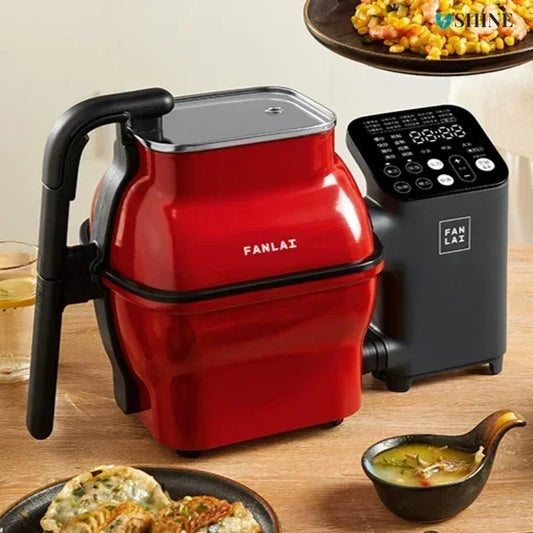 New Intelligent Cooking Pot Robot - Household, Multifunctional. Fried Rice, Electric Frying Pan & Frying Machine.