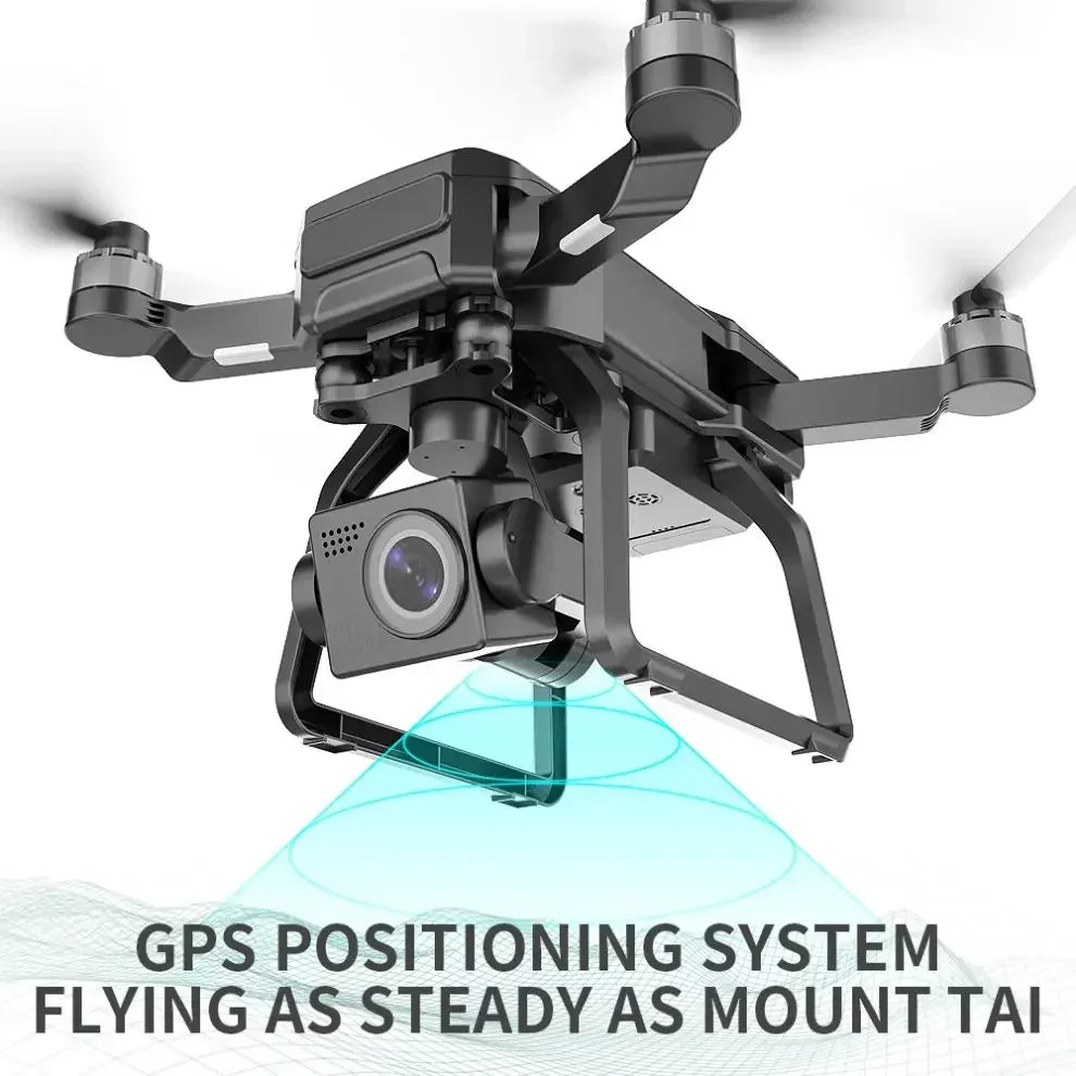 Flyxinsim F7 4K PRO Dual Camera GPS 25Mins 3KM FPV 3-Axis Gimbal 5G WIFI  Drone With Camera Professional Mini Drone Cameras