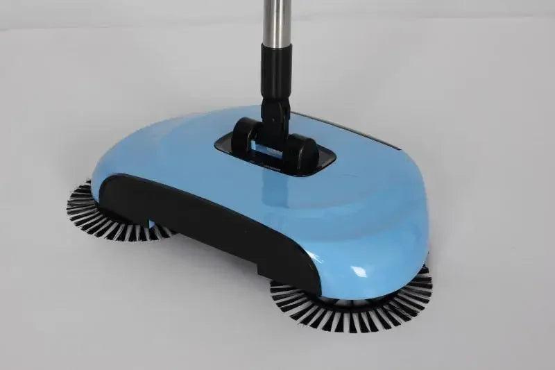 Household Hand Sweeping Machine Without Electricity 360 Degree Rotating,Automatic Cleaning Push Sweeper Broom  Dustpan Trash Bin
