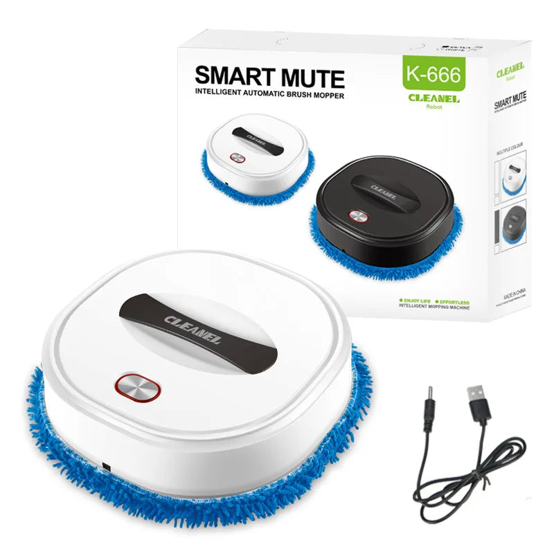 2024 New 3 IN 1 Robot Vacuum Cleaner Sweep and Wet Mopping Floors&Carpet Run Wireless Floor Machine USB Reharge Sweeping Robot