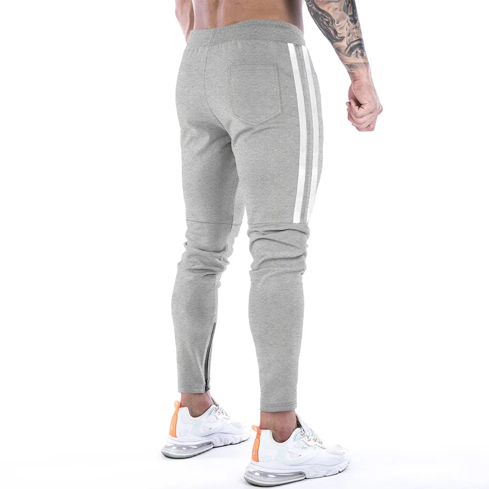New Jogging Pants Men Sport Sweatpants Running Pants Pants Men Joggers Cotton Trackpants Slim Fit Pants Bodybuilding Trouser