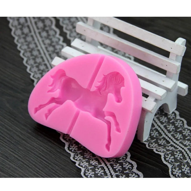 Today's Massive Discount on Essential High-Quality and Durable Wholesale Carousel Horse Silicone Fondant Mold - Perfect for Craf