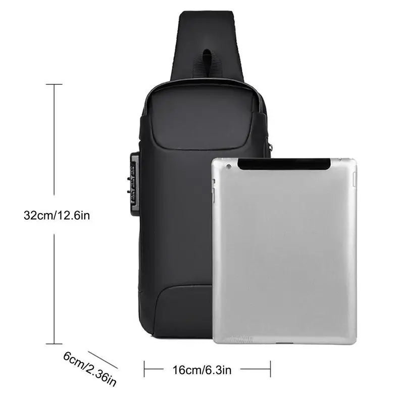 Men Sling Bags Crossbody Scratch Resistant Sling Bags Men Shoulder Backpack LightweightStrap Backpack Sling Bag Backpack