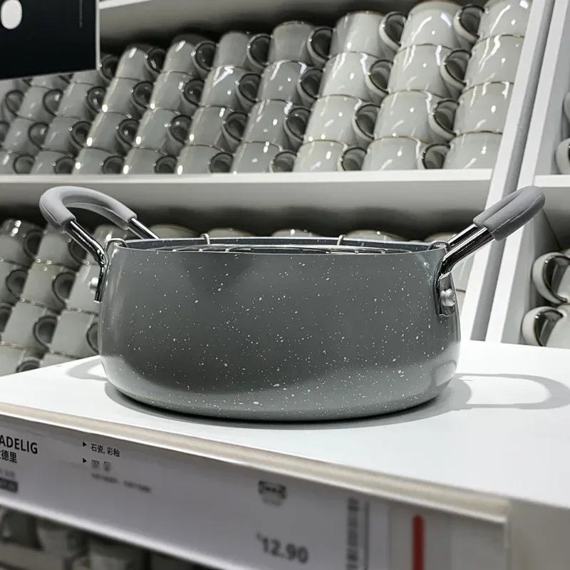 Tempura Deep Household Small Fryer Japanese Style Induction Cooker Universal Gas Universal Boss's Wife Keeps The Money Beaut