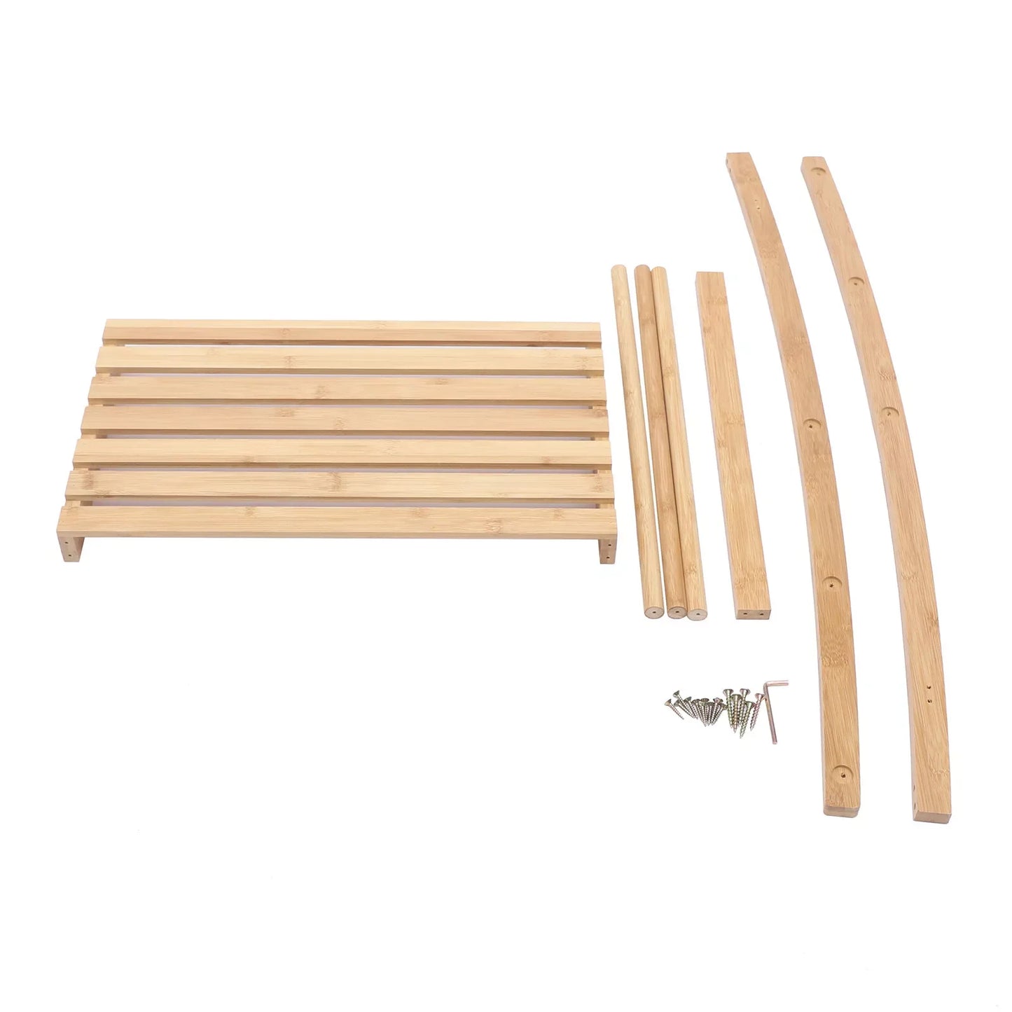 Bamboo Towel Bathroom Rack Freestanding Drying Shelf 3 Tier Storage Organizer US