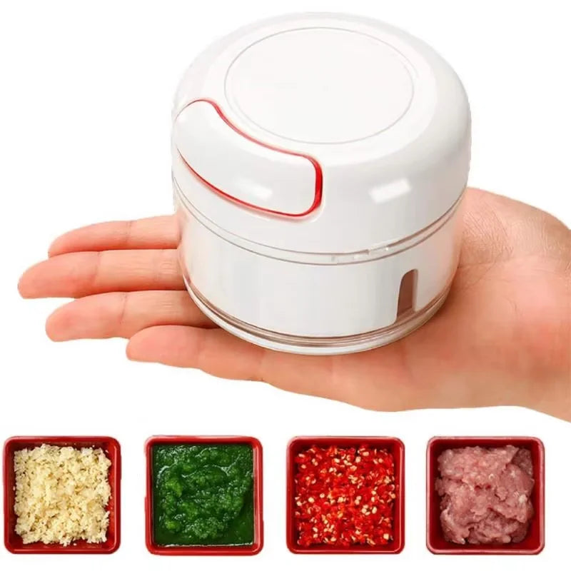 1PC Mini Garlic Crusher Press Grater Peeler Grinder Tools Gadgets for Kitchen Accessories Vegetable Cutter Home Garlic Chopper