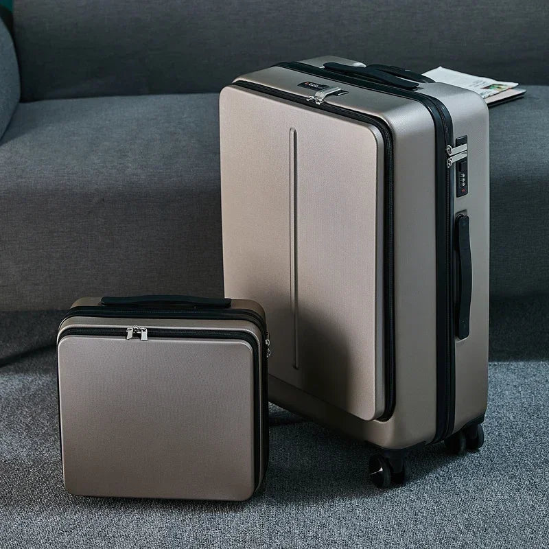 Suitcases For Hand Luggage Female Small 20 Inch Business Travel Suitcase 24 Inch Cabin Men's Lightweight Password Trolley