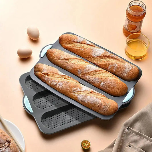 Bread Mold Sandwich Baking Liners Bread Loaf Forms 24x34.5cm/9.4x13.6inch French Bread Pan Silicone Professional Bakeware Baking