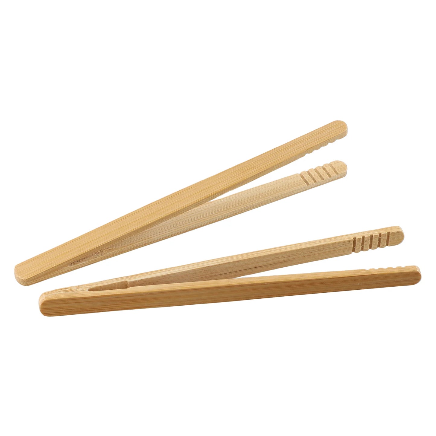 2pc 18cm Wooden Food Tongs Kitchen Utensil Tea Tong For Fruits Toast Tea Bread Pickle Cooking Tool