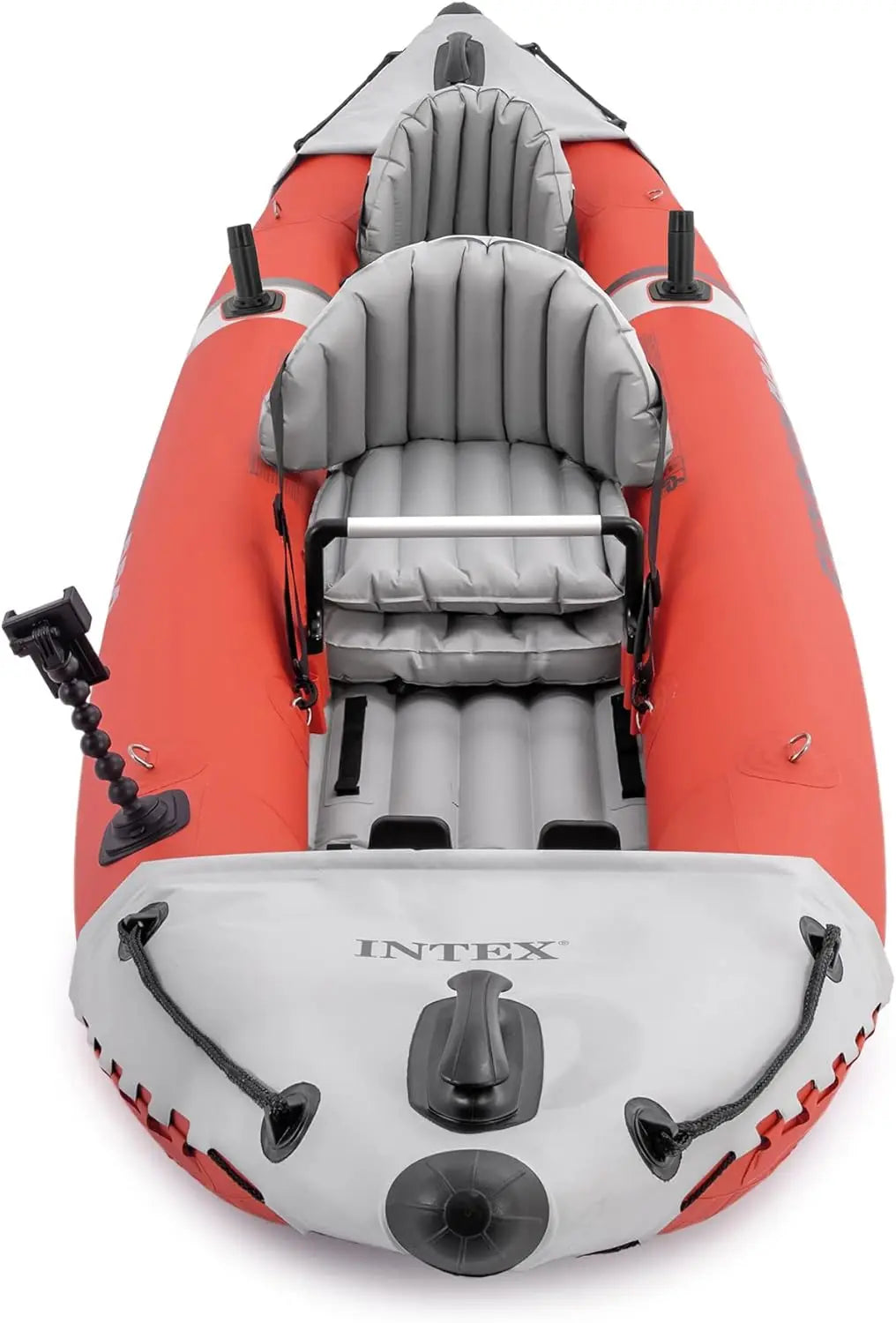 Excursion Pro Inflatable Kayak Series: Includes Deluxe 86in Kayak Paddles and High-Output Pump – SuperTough PVC – Adjustable