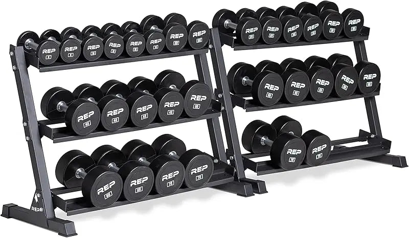 AQRep Fitness Urethane Coated Dumbbells- Idividual Pairs and Sets