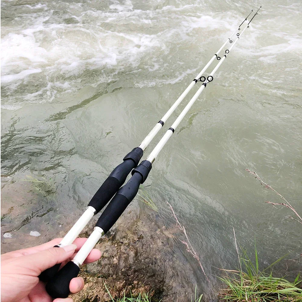 Telescopic Lure Fishing Rods High Quality 1.6m-2.4m Carbon Fiber Spinning Casting Fishing Jig Baitcasting Rod Mini Travel Pesca