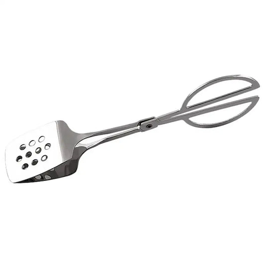 Bread Tongs Appetizer Stainless Steel Tongs Scissor Multi-functional Appetizer Cooked Food Pastry Tong For Home Kitchens