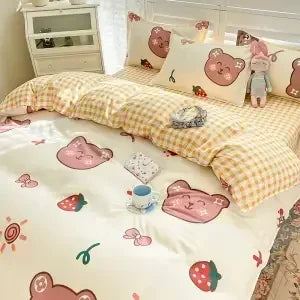 Warm Duvet Covers Suitable for Various Skin Types in Autumn Winter Spring Soft Bedding Covers Suitable for All Seasons Bed Sack