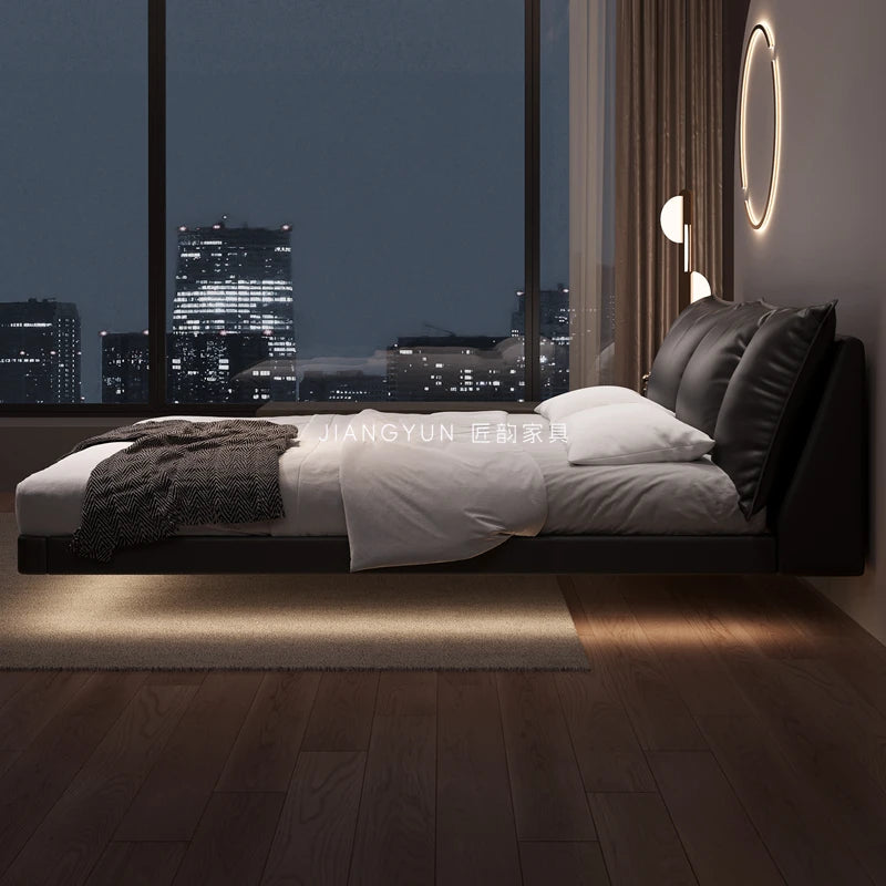 Hospital Sleeping Massage Bed Bedroom Queen Double Children Modern Bed Safe Leather Letto Matrimoniale Lounge Suite Furniture